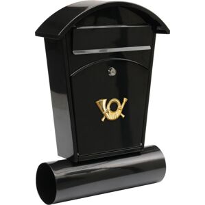 VOREL Postaláda kerek tetővel+ újságtartó