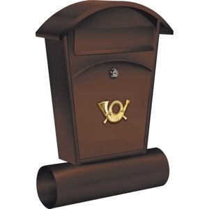 VOREL Postaláda TO-78592 + újságtartó barna
