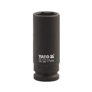 YATO Hatszögletű dugókulcs 1 mély 27 mm CrMo