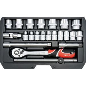 YATO Gola szerszám készlet 3/8"  22 db