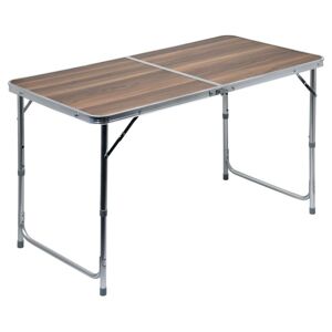 Cattara Kempingasztal DOUBLE 120 X 60 cm barna