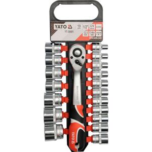 YATO Csavarkulcs készlet 1/2" 19 db