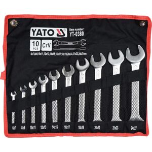 YATO Lapos kulcsok készlete 10 db 6 - 27 mm