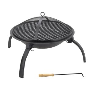 Cattara Tűzkosár grill ráccsal VESUV fedővel