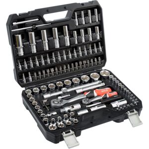 YATO Gola készlet 1/2", 1/4" + tartozékok - 108 db