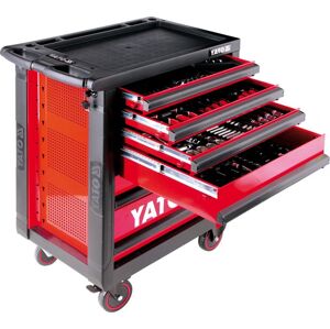 YATO Mobil szerszámos szekrény szerszámokkal  6 fiók