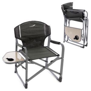 DIVERO Kempingszék szett 2 db 300D zöld + asztal