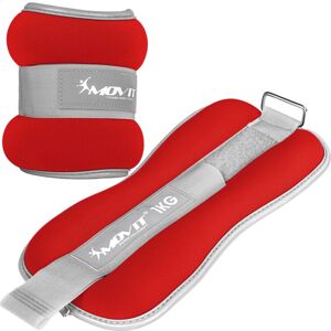 MOVIT® Neoprén fényvisszaverő csuklósúly 2 x 1 kg