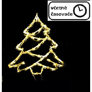 Karácsonyi dekoráció 50 LED - fa