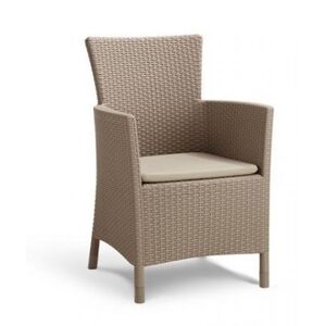 Allibert Kerti fotel polyrattan MONTANA Cappuccino