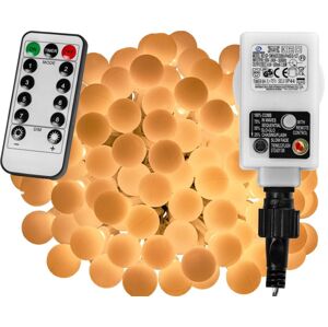 VOLTRONIC® Világítás 5 m 50 LED meleg fehér + vezérlő