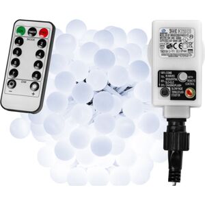 VOLTRONIC® Világítás 5 m 50 LED hideg fehér + vezérlő