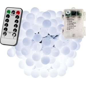 VOLTRONIC® Világítás 100 LED Hideg fehér 3AA + vezérlő