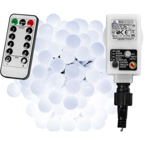 VOLTRONIC® Világítás 100 LED Hideg fehér + vezérlő
