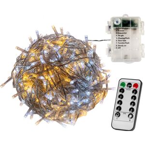 VOLTRONIC® Fényfüzér 5 m 50 LED meleg/hideg fehér