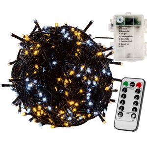 VOLTRONIC® Fényfüzér 50 LED meleg/hideg fehér