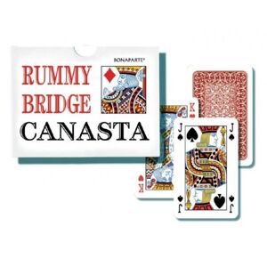Canasta Társasjáték kártyák 108 db papírdobozban
