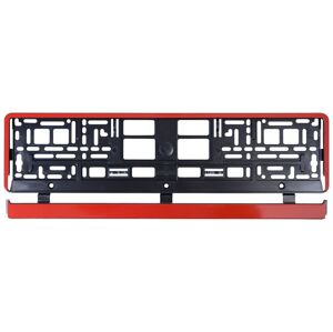 Rendszámtábla alátét SPZ RED STRIP