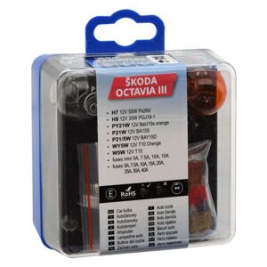 Compass Szervízdoboz izzókkal SKODA OCTAVIA III H7+H8