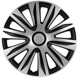 Dísztárcsa készlet Spider 14" 4db - fekete/ezüst