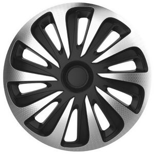 Dísztárcsa készlet Caliber Carbon 14" 4db - fekete/ezüst