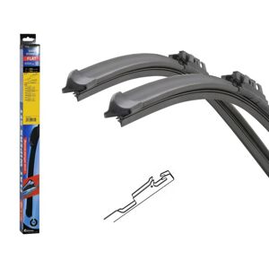 Lapos ablaktörlő szett  Flat (Bone) 550 + 550 mm