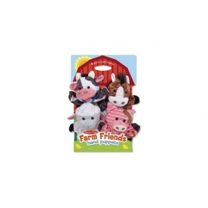 Teddies Plüss bábfigurák készlet házi állatok 23 cm 4 db