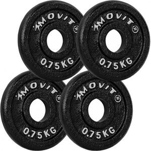 MOVIT® Súlytárcsa készlet 4 x 0,75 kg öntöttvas