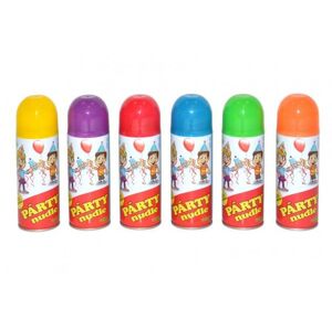 Party kiegészítő spray formájában 17cm 250 ml 6 szín