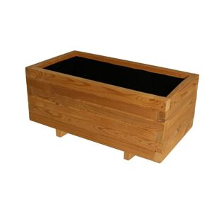 Virágcserép Flor THERMOWOOD - 70 x 37 x 31 cm