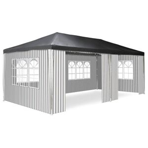 GARTHEN Kerti pavilon 3 x 6 m antracit