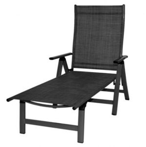 SUN GARDEN Kerti nyugágy LONDON antracit+ fekete