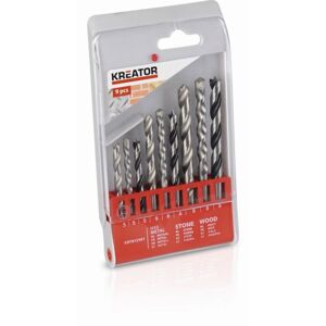 Fúrókészlet Kreator KRT012501  9 db