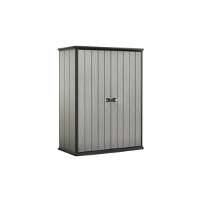 Keter Tároló szekrény Duotech High szürke 140 x 170,4 cm
