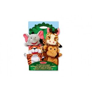 Teddies Plüss bábfigurák készlet szafari zoo 25 cm 4 db