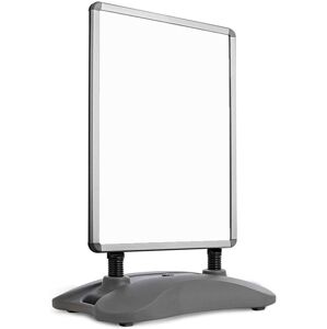 JAGO Reklámállvány POST02 Ezüst 635 x 1150 x 350 mm