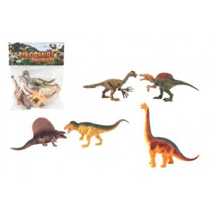 Műanyag dinoszaurusz 16 és 18 cm 5 db