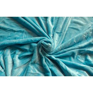 Lepedő mikroplüss 90 x 200 cm - türkiz