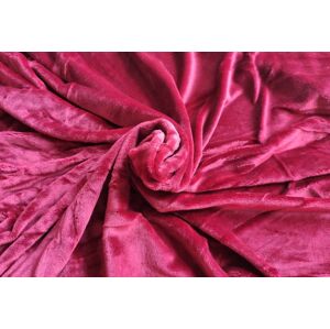 JAHU Mikroszálas takaró 150 x 200 cm  burgundi
