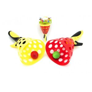 Labdafogó játék műanyag 25 cm 2 db + labda