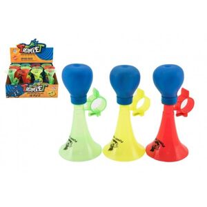 Kerékpár kürt trombita műanyag 14 cm