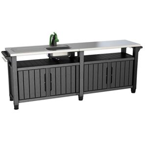 Kerti grillasztal UNITY Chef 415 L Grafit