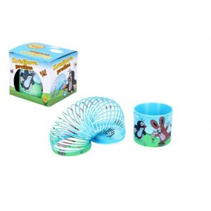 Spirálos/rugós játék Vakond műanyag átmérő 7,5 cm