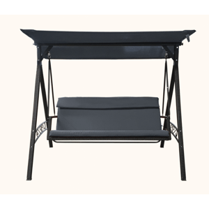 ROJAPLAST Kerti hintaágy RATTAN 175 cm