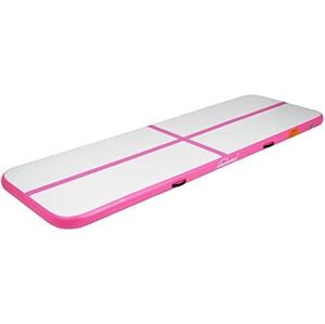 PHYSIONICS Felfújható tornaszőnyeg 300 x 100 cm pink