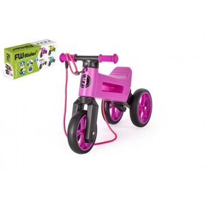 Futóbicikli FUNNY WHEELS Rider 2in1 Lila + heveder