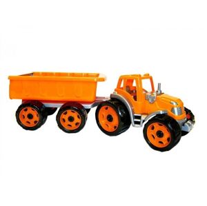 Traktor műanyag vonóhoroggal 53 cm szabad mozgáshoz