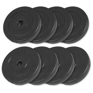Gorilla Sports Műanyag súlytárcsa szett 8 db  30 kg