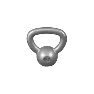 Gorilla Sports Kettlebell súlyzó öntöttvas 4 kg szürke