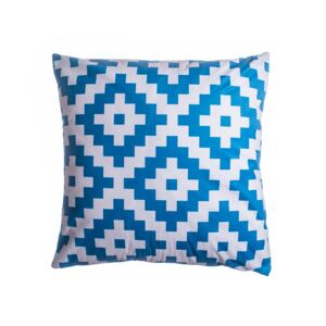 JAHU Párnahuzat Aztek 45 x 45 cm kék